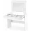 Masă toaletă Halmar Hollywood LED cu iluminare, White
