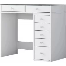 Masă toaletă Mirage Meble BJ107, White