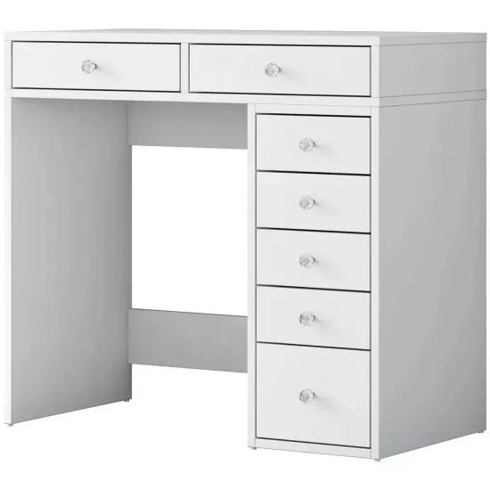 Masă toaletă Mirage Meble BJ108, White