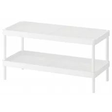 Rafturi pentru pantofi Ikea Mackapar (78 cm) 505.309.93, Alb