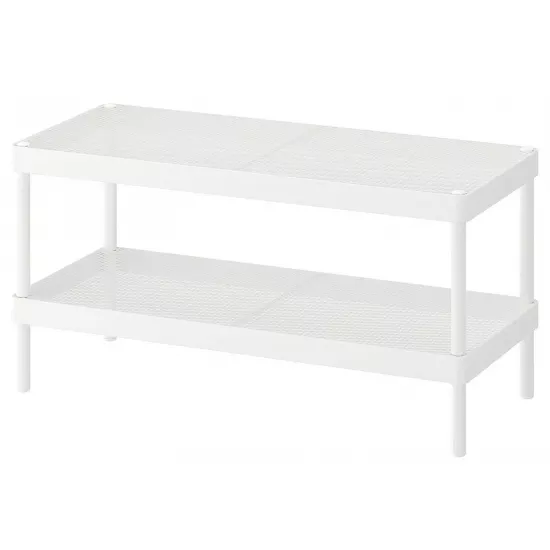 Rafturi pentru pantofi Ikea Mackapar (78 cm) 505.309.93, Alb