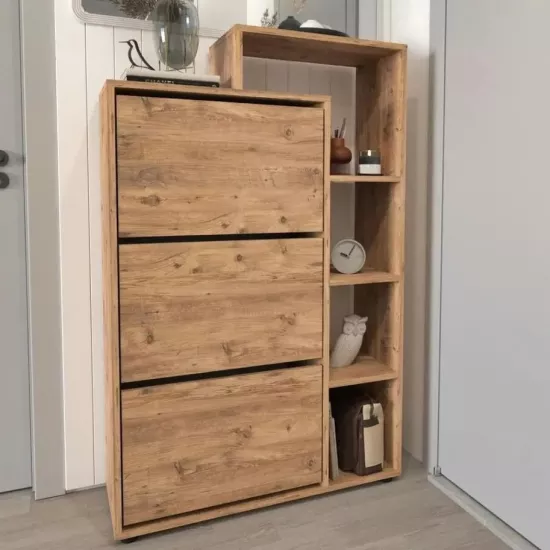 Tumbă pentru încălțăminte Fabulous Lego (90 cm), Pine