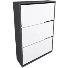 Tumbă pentru încălțăminte Fabulous 3D (73,6 cm), Anthracite/White