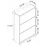Тумба для обуви Fabulous 3D (73,6 см), Anthracite/White