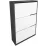 Тумба для обуви Fabulous 3D (73,6 см), Anthracite/White