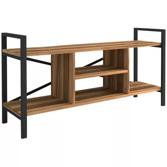 Тумба под ТВ Fabulous 988C11F1E (120 см), Walnut/Black