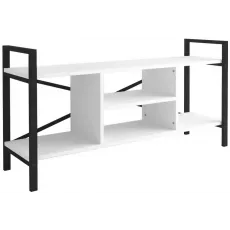 Comoda TV Fabulous 73524A7CF (120 cm), White/Black Comoda TV Fabulous 73524A7CF (120 cm), White/Black