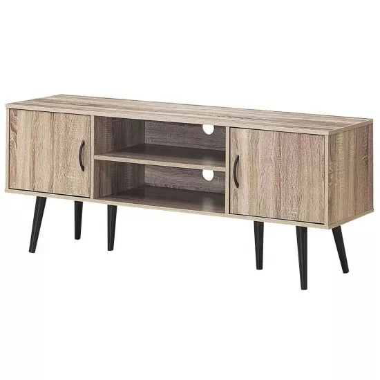 Comoda TV Costway HW63833 (147 cm), Natural/Black