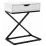 Тумба прикроватная Tempo Kondela Vired (50 см), White/Black