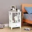 Noptieră Costway HW66696WH (40 cm), White