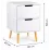 Noptieră Modern Home WYJ-052 (40 cm), White