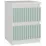 Noptieră TopEshop Malwa M2 Arteso (30 cm), White/Mint