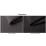 Canapea de colț Space Meble Dante L, Sawana 21/Sawana 05 Gray/Dark Gray