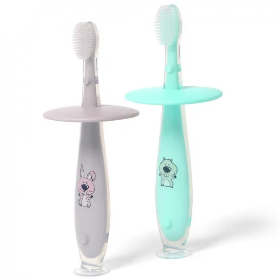 Зубная щёточка BabyOno 0552/01 Gray