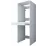 Raft pentru masina de spalat Mirage Meble KD113, White