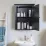Oglindă baie Costway HW59321BK (56 cm), Black