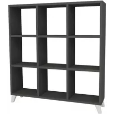Стеллаж Fabulous 9 секции, 88,2 см x 88,2 см x 20 см, Antrhracite Стеллаж Fabulous 9 секции, 88,2 см x 88,2 см x 20 см, Antrhracite