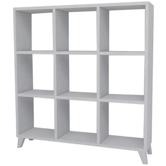 Стеллаж Fabulous 9 секции, 88,2 см x 100,2 см x 20 см, White