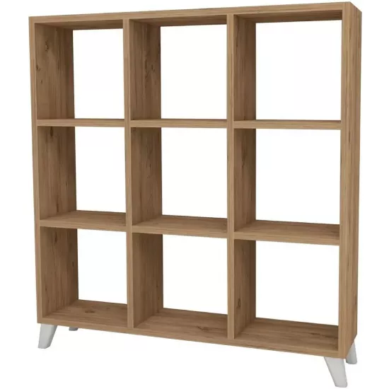 Стеллаж Fabulous 9 секции, 88,2 см x 88,2 см x 20 см, Pine