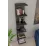 Стеллаж навесной Fabulous 6 полок, 34,5 см x 180 см x 29,8 см, Anthracite
