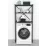 Стеллаж для стиральной машины Fabulous 66x34x160, Anthracite