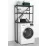 Стеллаж для стиральной машины Fabulous 66x34x160, Anthracite