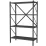 Стеллаж Fabulous 4 Shelves Metal, 66 см x 121 см x 34 см, Anthracite