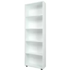Raft Fabulous 5 Shelves, 55,3 cm x 172 cm x 20 cm, White