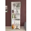 Raft Fabulous 5 Shelves, 55,3 cm x 172 cm x 20 cm, White