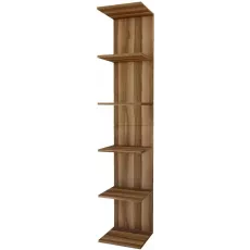Стеллаж навесной Fabulous 6 полок, 34,5 см x 180 см x 29,8 см, Walnut Стеллаж навесной Fabulous 6 полок, 34,5 см x 180 см x 29,8 см, Walnut