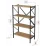 Стеллаж Fabulous 4 Shelves Metal, 66 см x 121 см x 34 см, Pine/Black
