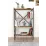 Стеллаж Fabulous 4 Shelves Metal, 66 см x 121 см x 34 см, Pine/Black