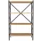 Стеллаж Fabulous 4 Shelves Metal, 66 см x 121 см x 34 см, Pine/Black