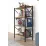 Стеллаж Fabulous 4 Shelves Metal, 66 см x 121 см x 34 см, Pine/Black