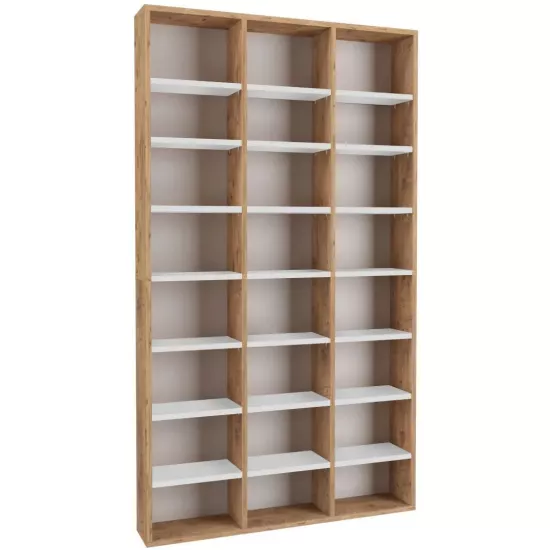 Стеллаж Fabulous Multi Shelves, 101,8 см x 178 см x 16,3 см, Pine/White