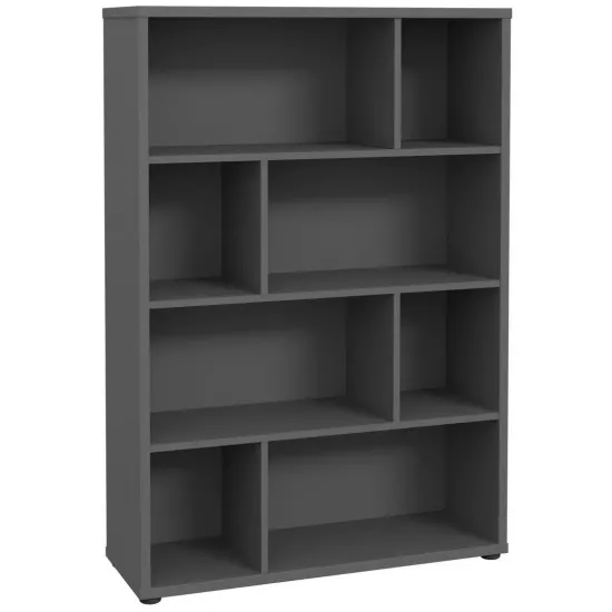 Стеллаж Fortuna Claritudo, 84,5 см x 121,5 см x 29,1 см, Grey