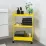 Стеллаж Ikea Nissafors, 50,5 см x 83 см x 30 см 205.808.47, Желтый