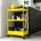Стеллаж Ikea Nissafors, 50,5 см x 83 см x 30 см 205.808.47, Желтый