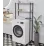 Стеллаж для стиральной машины Prestige 3 полки, White/Black