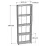 Стеллаж Prestige 5 Layer, 60 см x 170 см x 19,5 см, Pine/White