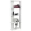 Стеллаж Prestige Aeris 5 Layer, 58 см x 170 см x 21,5 см, White