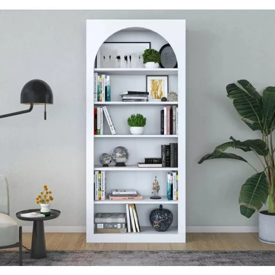 Стеллаж Mirage Meble HC116, 80 см x 180 см x 31,5 см, White