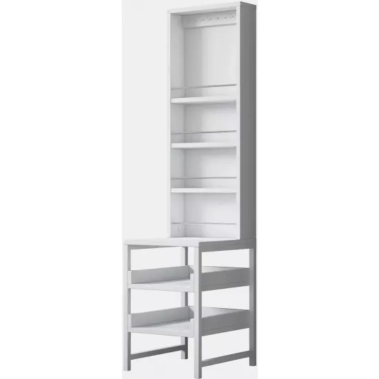 Raft Mirage Meble BJ147, 35 cm x 141,8 cm x 40 cm, White