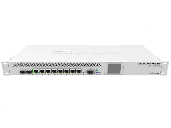 Маршрутизатор управляемый MikroTik Cloud Core CCR1009-7G-1C-1S+