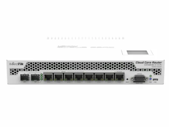 Маршрутизатор управляемый MikroTik Cloud Core Router CCR1009-7G-1C-PC