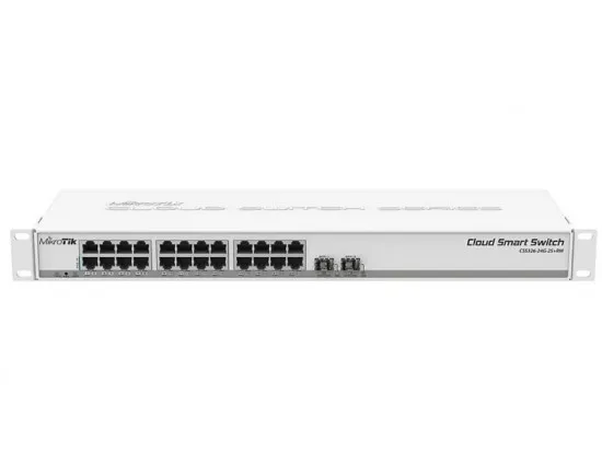 Router controlat MikroTik CRS326-24G-2S+RM