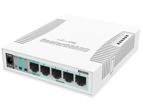 WI-FI роутер MikroTik RB260GS