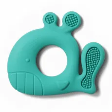 Inel gingival BabyOno Whale Pablo 0935/01 Blue Inel gingival BabyOno Whale Pablo 0935/01 Blue
