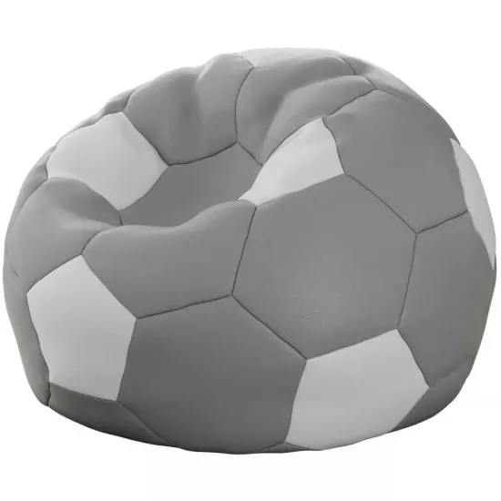 Кресло мешок Mirjan24 Sylwin 500 L, Gray/White