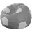 Fotoliu tip sac Mirjan24 Sylwin 500 L, Gray/White